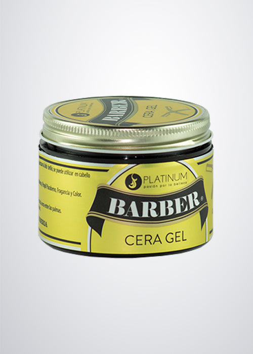 Cera Gel Para El Cabello Barber Fijacion Media 150 gr