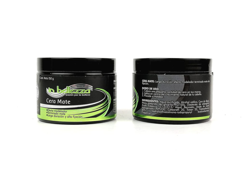 Cera Mate Fijacion Maxima Para El Cabello In Bellezza 150 gr