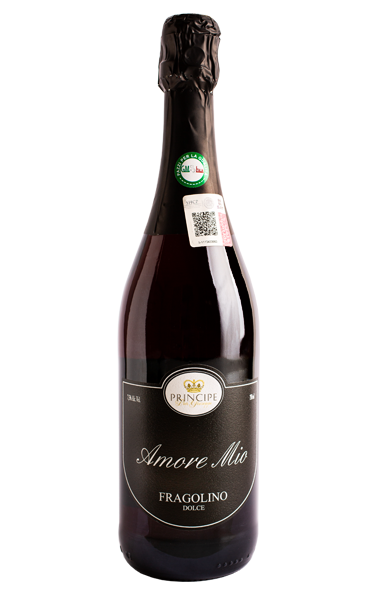 Vino Tinto Espumoso Fragolino Amore Mío Principe Pier Giuseppe
