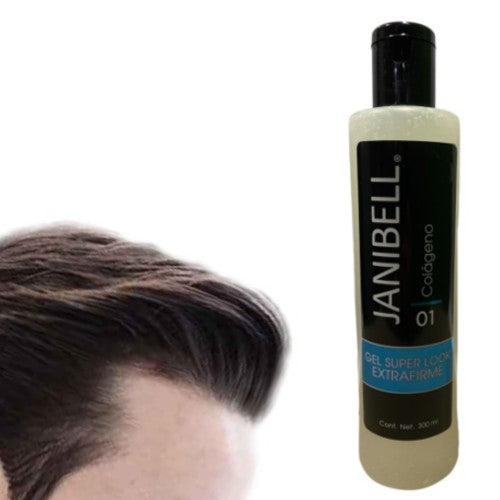 Gel Super Look Para El Cabello Extrafirme Janibell 300 Ml