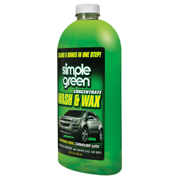 Lavado De Autos Con Cera Simple Green Wash And Wax 591 Ml