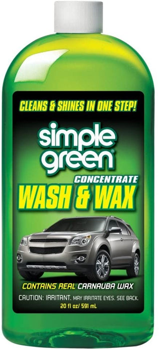 Lavado De Autos Con Cera Simple Green Wash And Wax 591 Ml