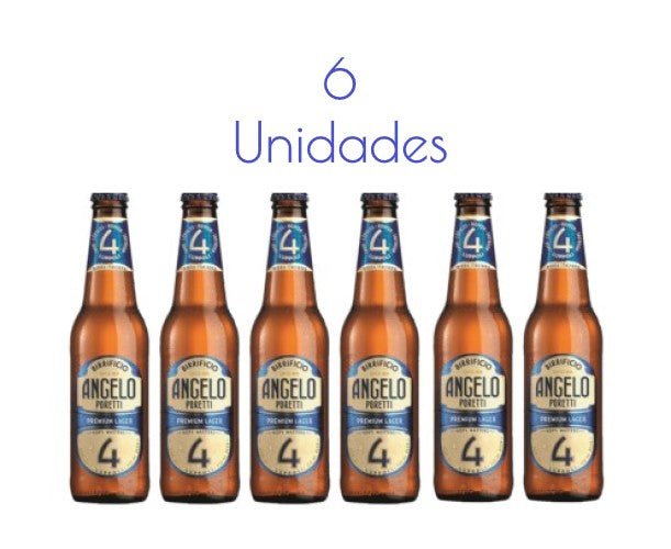 Cerveza Importada Birrificio 4 Luppoli Angelo Poretti 6 Pack