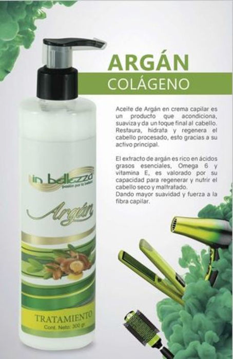 Tratamiento Regenerativo Argan Colageno In Bellezza 300 gr