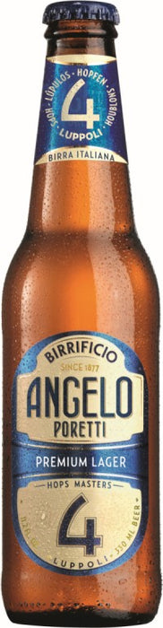 Cerveza Premium Lager 4 Luppoli Angelo Poretti de Italia