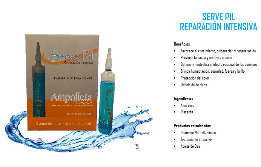 Ampolletas Cabello Reparacion Intensiva Janibell 4 Pzs