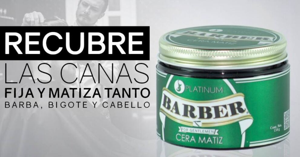 Cera Matiz Para Barba Bigote Y Cabello Barber 150 gr