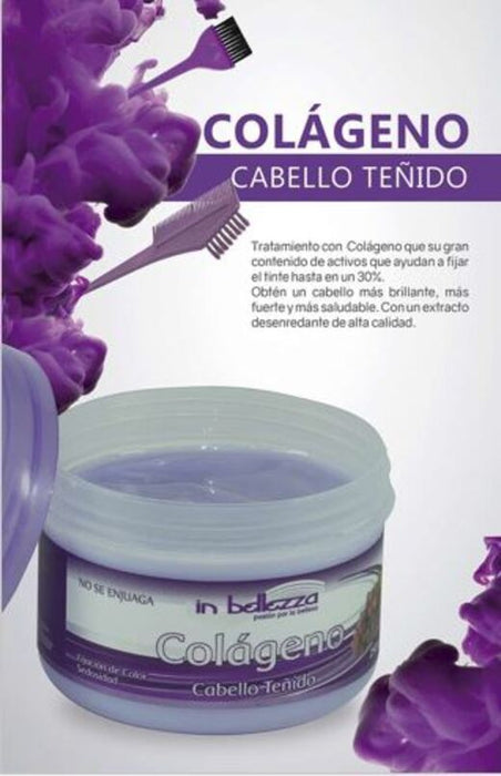 Tratamiento Colageno Cabello Teñido In Bellezza 250 gr