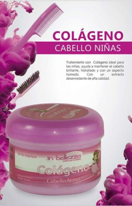 Tratamiento Colageno Cabello Niñas In Bellezza 250 gr