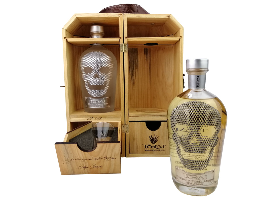 Tequila Torai Duo Pack Blanco Y Extra Añejo Botellas 700 Ml