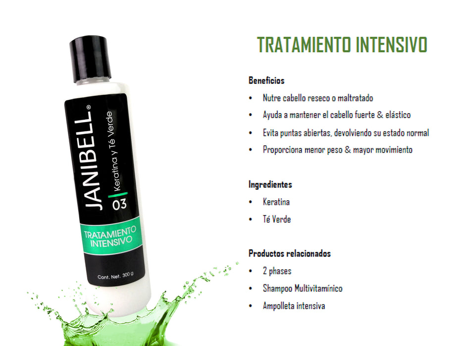 Tratamiento Reparador Intensivo Cabello Janibell