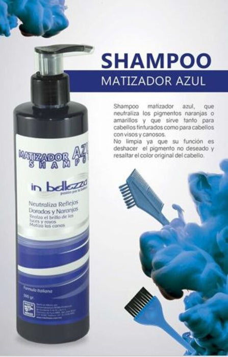 Shampoo Matizador Para El Cabello In Bellezza 300 gr