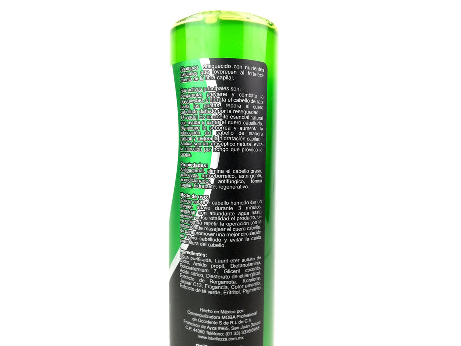 Shampoo Anticaspa Bergamota Y Te Verde 500 Ml In Bellezza