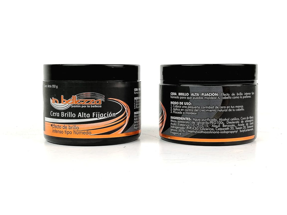 Cera Brillo Fijacion Maxima Para El Cabello In Bellezza 150 gr