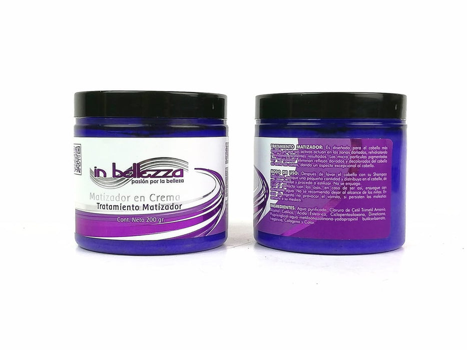 Matizador Tratamiento Colageno Cabello In Bellezza 200 gr