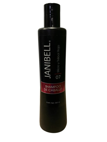 Shampoo Caballo Crecimiento Cabello Largo Fuerte Janibell 500 ml