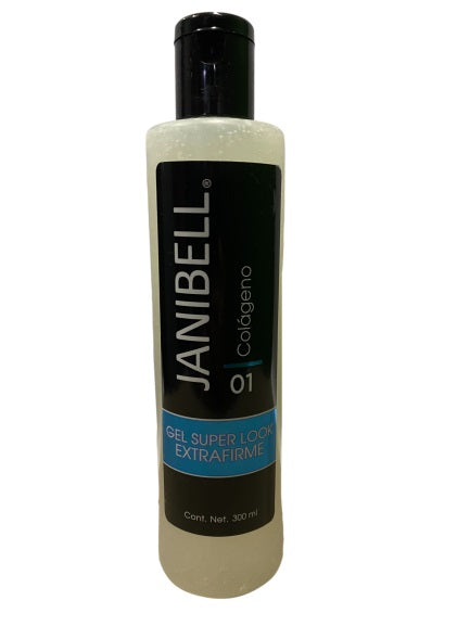 Gel Super Look Para El Cabello Extrafirme Janibell 300 Ml