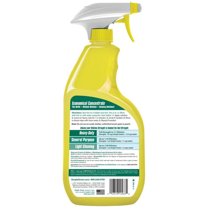 Limpiador Y Desengrasante Multiuso Limon Simple Green 710 Ml