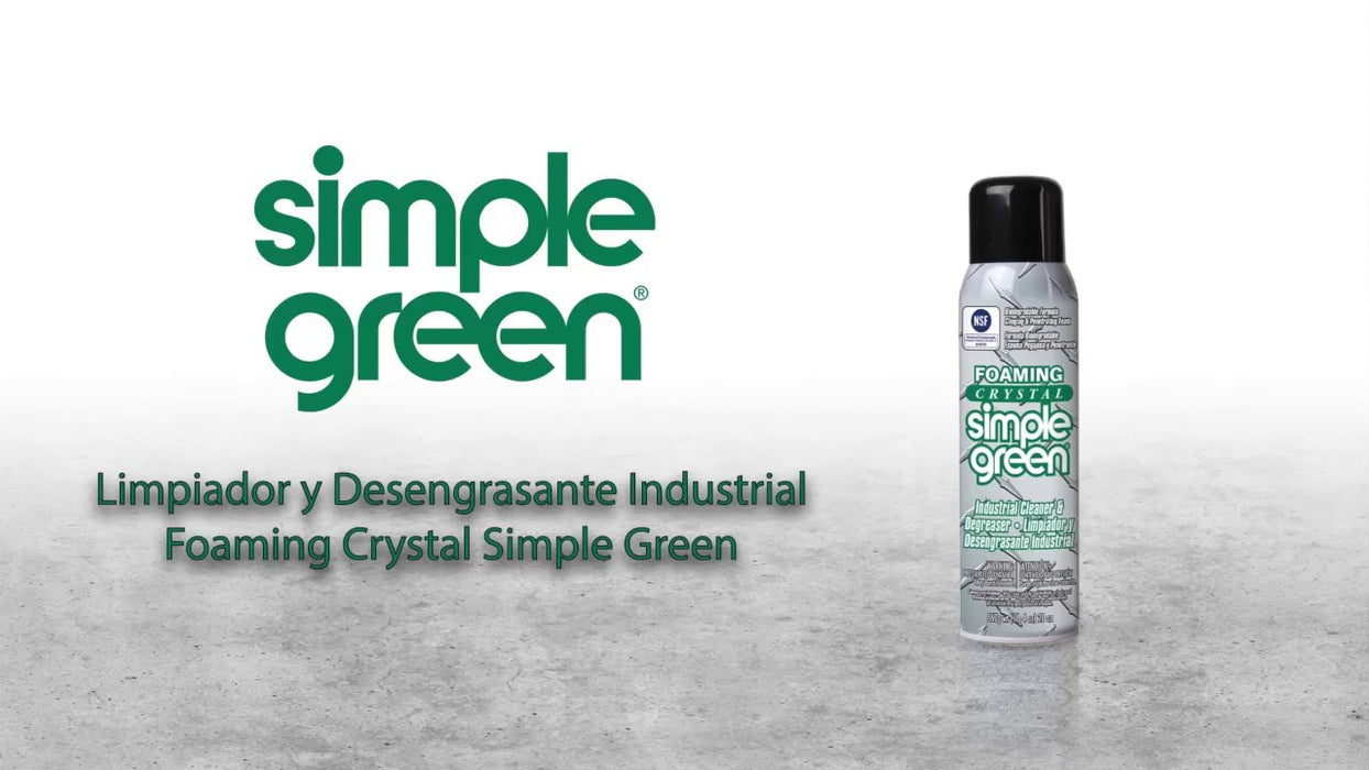 Espuma Limpiador Y Desengrasante Crystal Simple Green