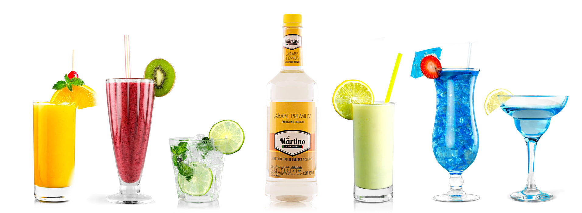 Endulzante Natural Cocteles Di Martino 1 Lt Pack De 12 Pzs