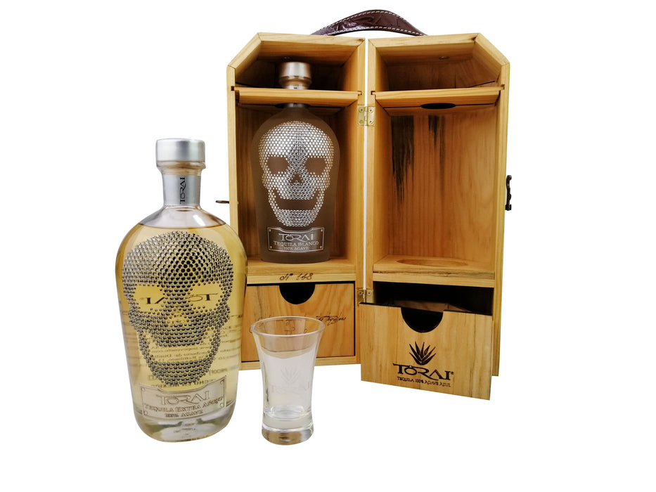 Tequila Torai Duo Pack Blanco Y Extra Añejo Botellas 700 Ml